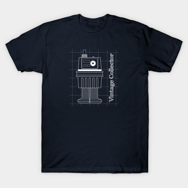 "Blueprint" G.O.N.K. action figure T-Shirt by LeftCoast Graphics